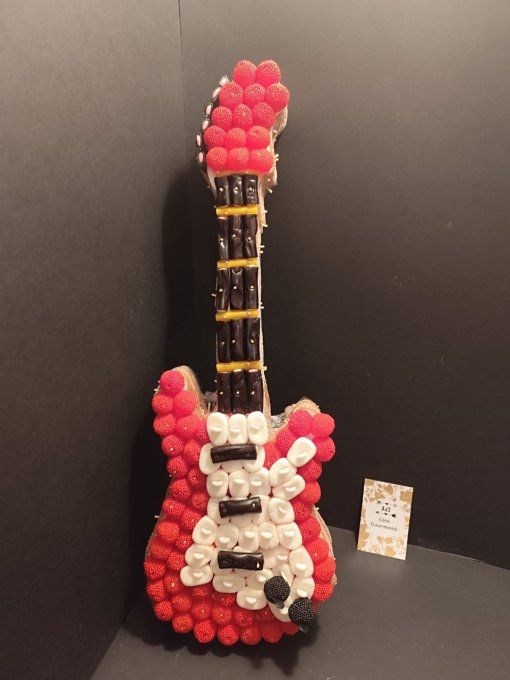 Guitare en bonbons